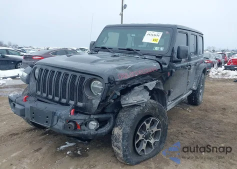2021 Jeep Wrangler Unlimited Rubicon 4X4 from USA, damaged, VIN 1C4HJXFG1MW542157